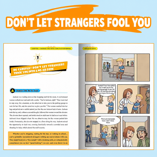 The No-Go Zone: Teach Your Child to Spot Danger and Get Out Fast, in One Weekend of Reading Together